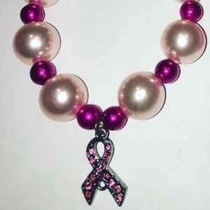 Beautiful Breast cancer awareness Bracelet